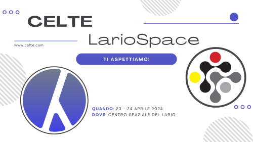 Vi aspettiamo a LarioSpace 2024