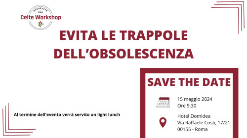 Nuovo Workshop - Impara come affrontare l'obsolescenza dei componenti elettronici