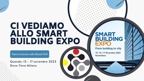 Dal 15 al 17 novembre saremo allo Smart Building Expo