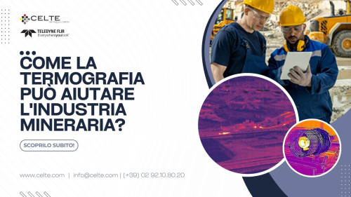 Come la termografia può aiutare l'industria mineraria?