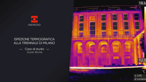 Ispezione termografica alla Triennale di Milano