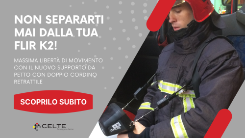 Scopri il nuovo supporto da petto per la tua FLIR K2