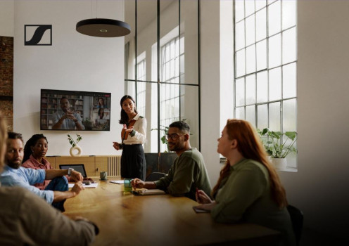 Sennheiser presenta TeamConnect Ceiling Medium