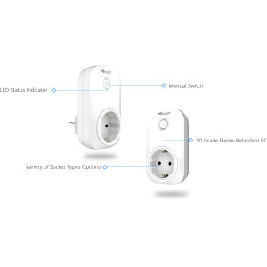 LORAWAN INTELLIGENT PORTABLE SOCKET 868 MHZ