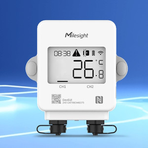 LORAWAN® TEMPERATURE SENSOR AND DATALOGGER - Double Channel