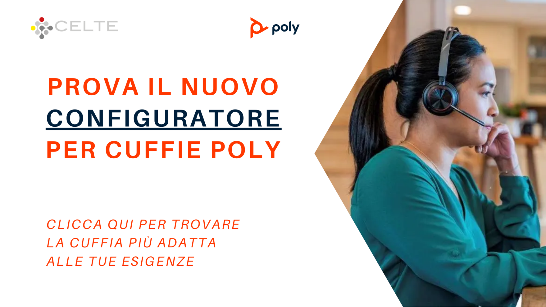 Configuratore di cuffie Poly